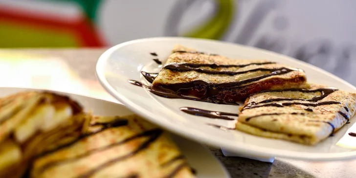 Chutné a veľké palacinky vo food courte Eurovea