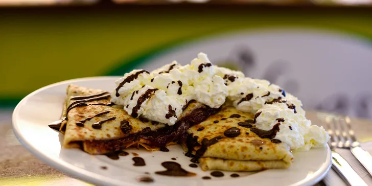 Chutné a veľké palacinky vo food courte Eurovea