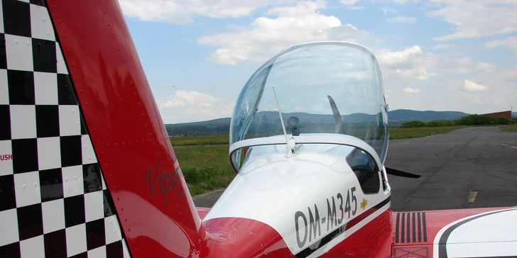 Zážitkový let lietadlom Viper SD4 s možnostou pilotovania na skúšku