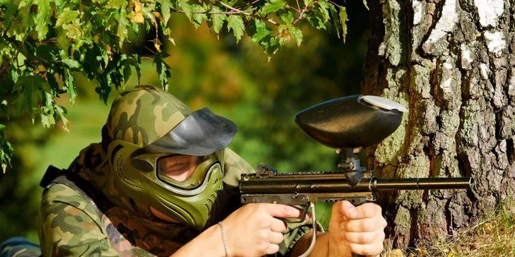 PAINTBALL Záhorská - prenájom na 3 hodiny + výstroj