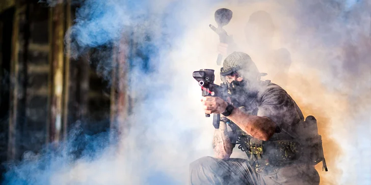PAINTBALL Záhorská - prenájom na 3 hodiny + výstroj