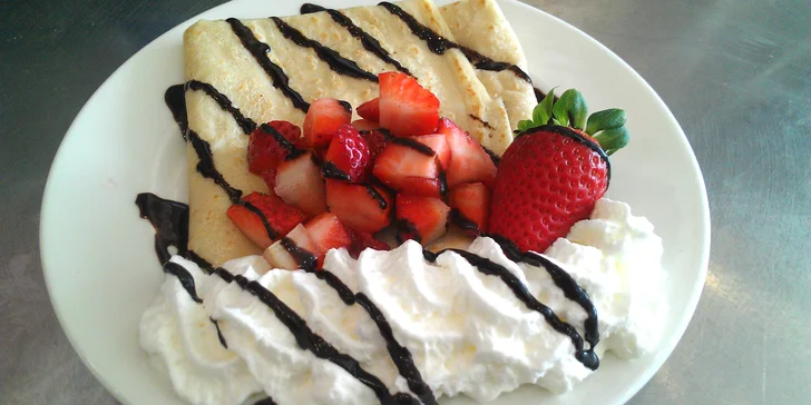Chutné a veľké palacinky vo food courte Eurovea