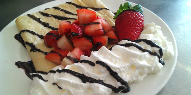 Chutné a veľké palacinky vo food courte Eurovea