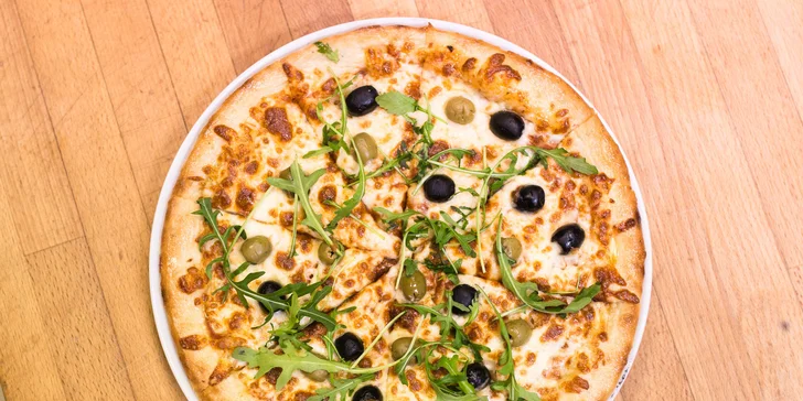 Skvelá chrumkavá pizza - až 10 druhov na výber!
