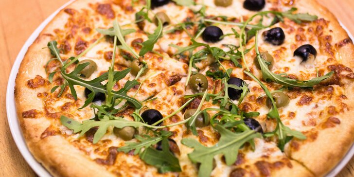 Skvelá chrumkavá pizza - až 10 druhov na výber!