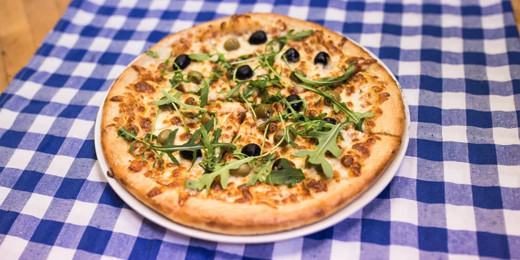 Skvelá chrumkavá pizza - až 10 druhov na výber!