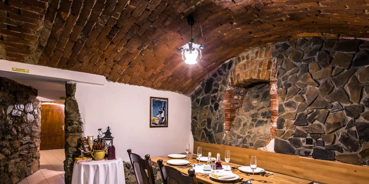 Večera s aperitívom v reštaurácii Il Cavaliere