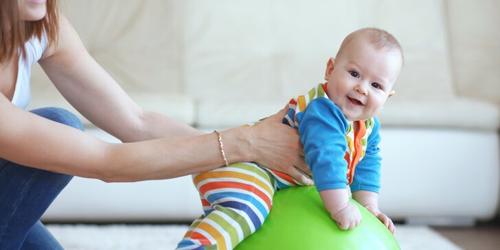 Cvičenie pre deti vo veku od 6 do 8 mesiacov