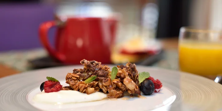 Raňajkové menu alebo lievance s mascarpone