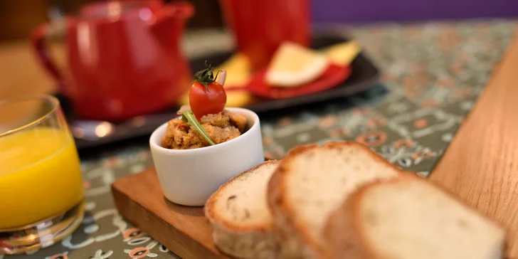 Raňajkové menu alebo lievance s mascarpone