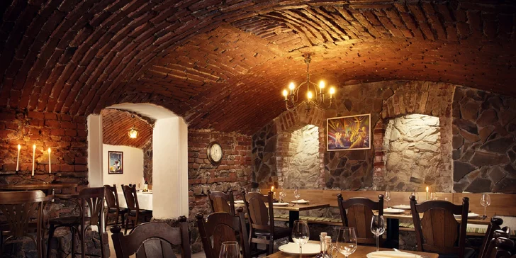 Večera s aperitívom v reštaurácii Il Cavaliere