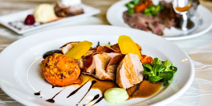 Gurmánske menu: roast beef, kuracia saltimbocca a čokoládové suflé