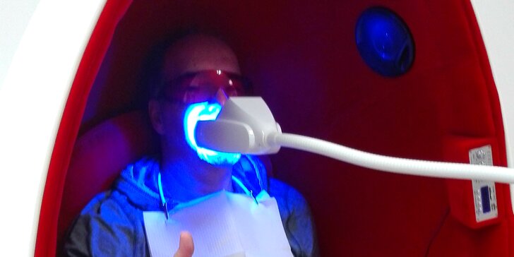 LED Bielenie zubov bieliacim gélom PEARLSMILE®