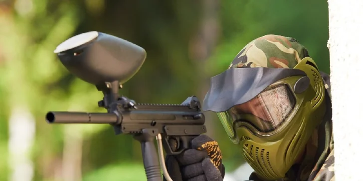 Paintball na 3 hodiny v Krupine s kompletným výstrojom