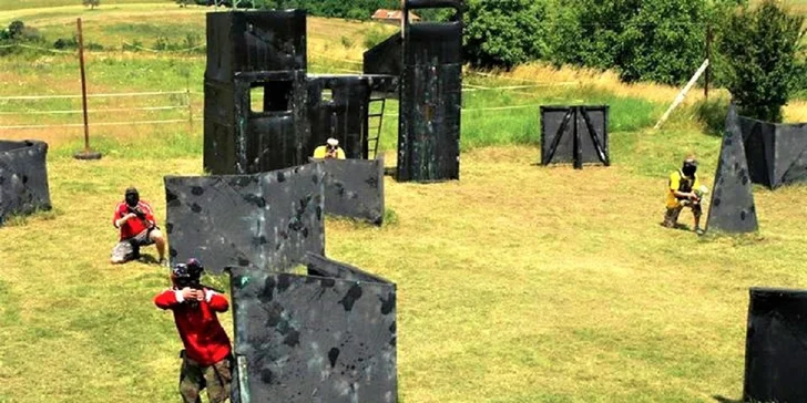 Paintball na 3 hodiny v Krupine s kompletným výstrojom