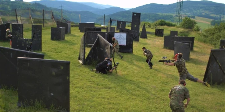 Paintball na 3 hodiny v Krupine s kompletným výstrojom