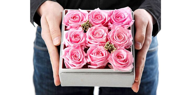 Prekvapte svoju lásku krabičkou ruží