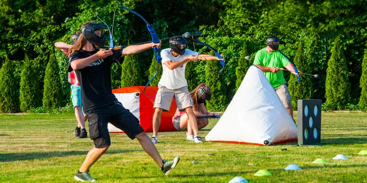 NOVÝ zážitok! Lukostrelecká vybíjaná - Archery Strike