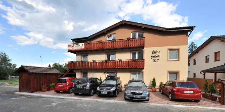 Pobyt pre 2 až 6 osôb vo Vysokých Tatrách v štúdiách a apartmánoch so saunou