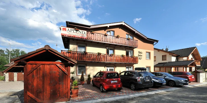 Pobyt pre 2 až 6 osôb vo Vysokých Tatrách v štúdiách a apartmánoch so saunou