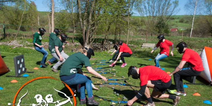 NOVÝ zážitok! Lukostrelecká vybíjaná - Archery Strike