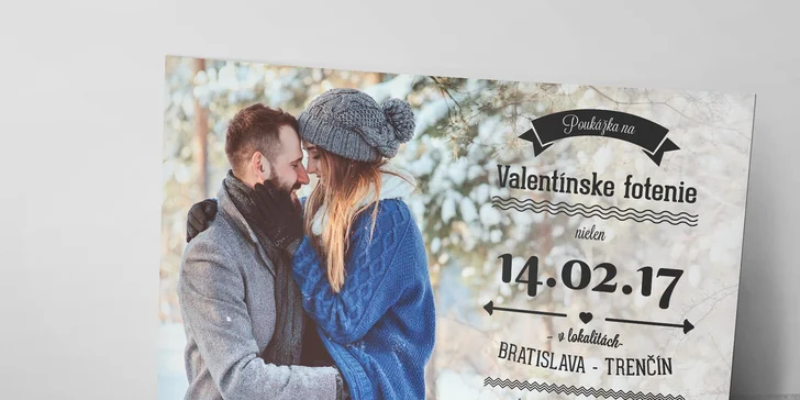 Profesionálne fotografovanie v exteriéri - tip na darček!