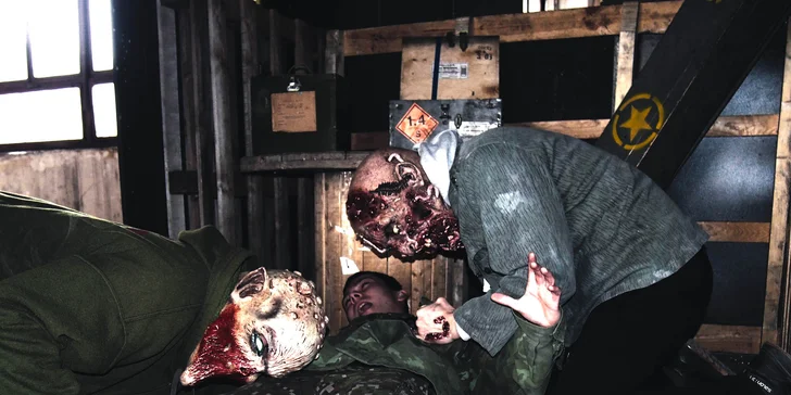 Zombie night laser wars s komparzistami pre 6 hráčov