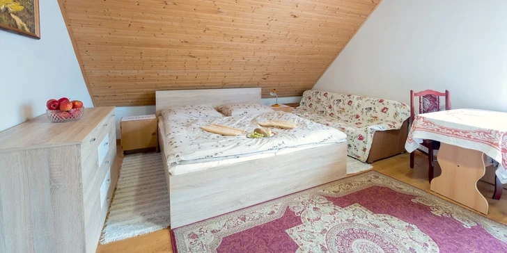 Jesenný pobyt v Oravskom domčeku so všetkými krásami okolia