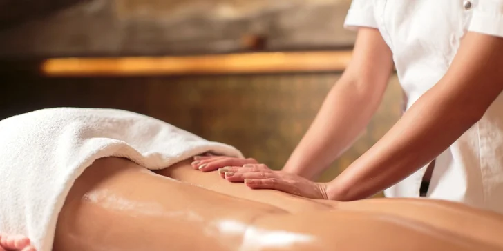 Regeneračná, relaxačná alebo lymfodrenážna masáž