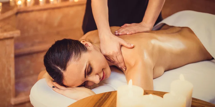 Relaxačná masáž, celotelová klasická alebo klasická s bankovaním