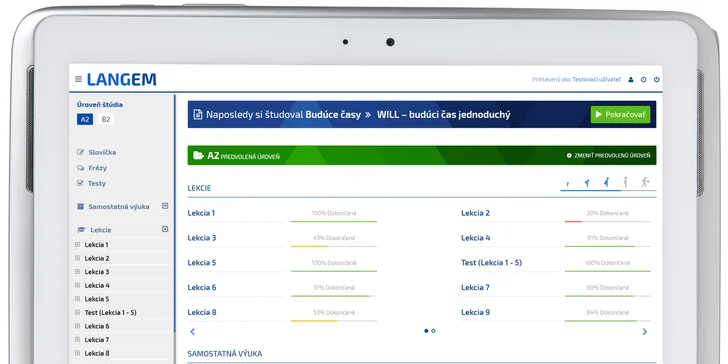 Online kurz angličtiny medzinárodnej kvality s certifikátom!