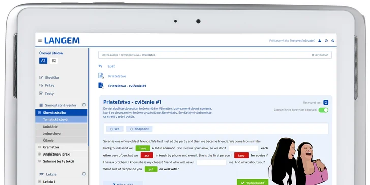 Online kurz angličtiny medzinárodnej kvality s certifikátom!