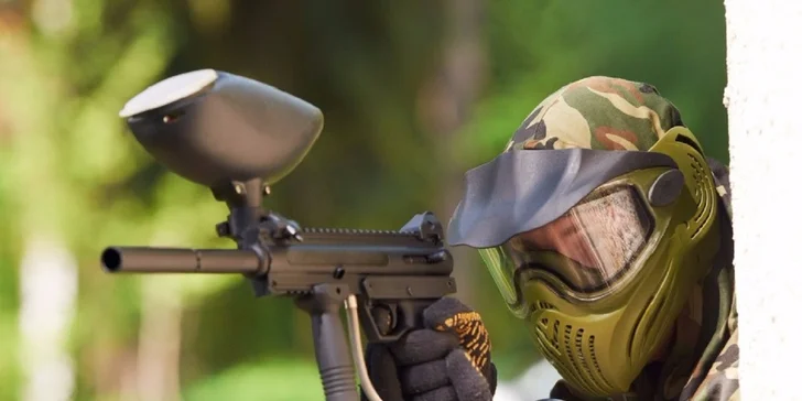 Poďte hrať PAINTBALL! 2 hodiny aj s výzbrojou
