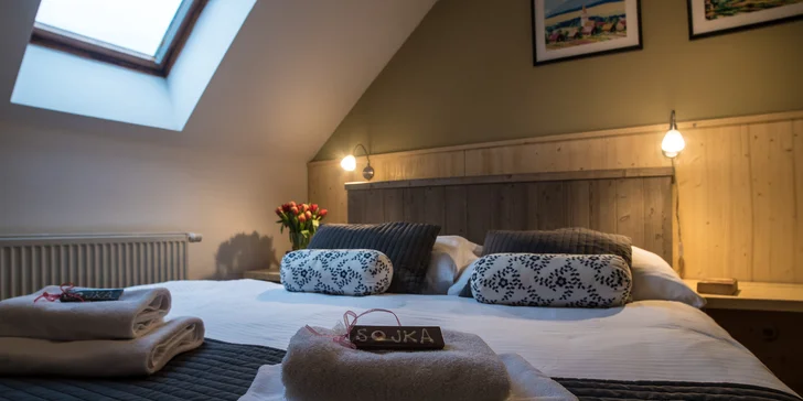 Vychýrený rodinný Sojka Resort v prírodnom prostredí Liptova