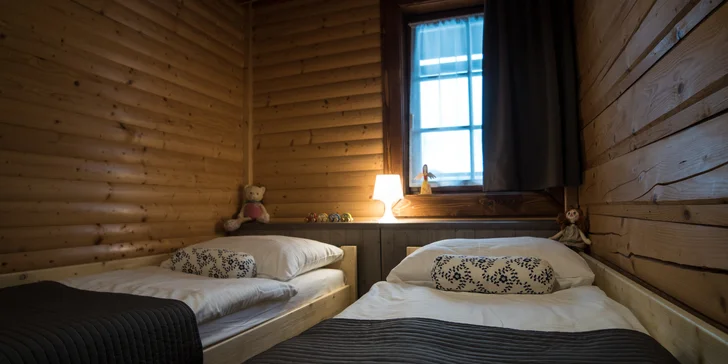 Vychýrený rodinný Sojka Resort v prírodnom prostredí Liptova