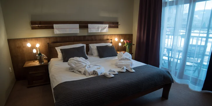Vychýrený rodinný Sojka Resort v prírodnom prostredí Liptova
