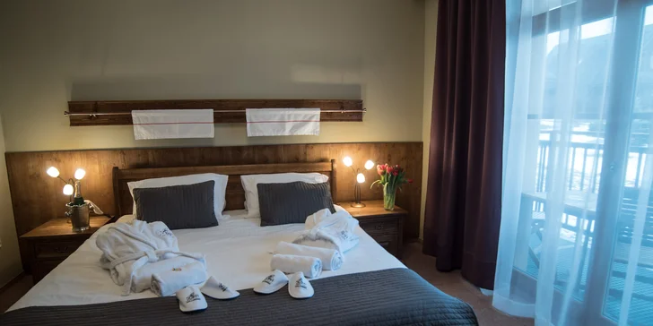 Vychýrený rodinný Sojka Resort v prírodnom prostredí Liptova