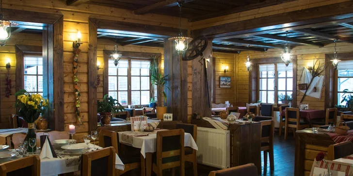 Vychýrený rodinný Sojka Resort v prírodnom prostredí Liptova