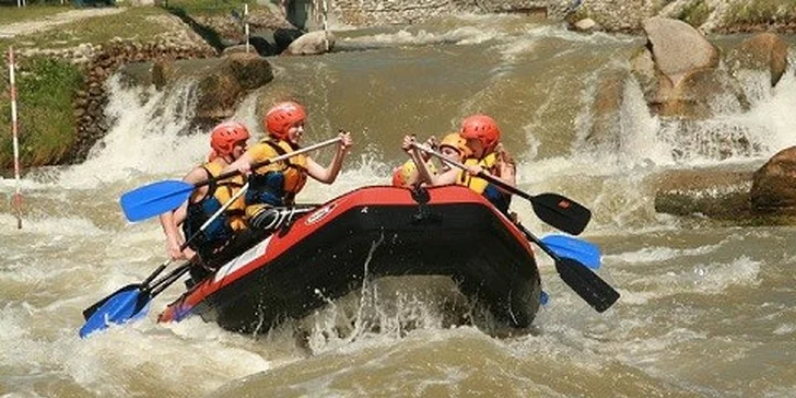 XXL rafting na divokej vode s občerstvením Čunovo