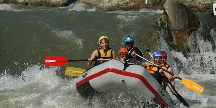 XXL rafting na divokej vode s občerstvením Čunovo