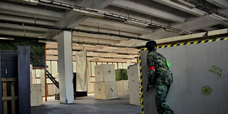 Laser game - akčná prestrelka v PAPA aréne