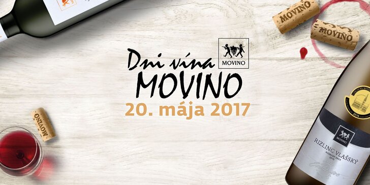 VIP vínny pas na 6. ročník Dni vína MOVINO