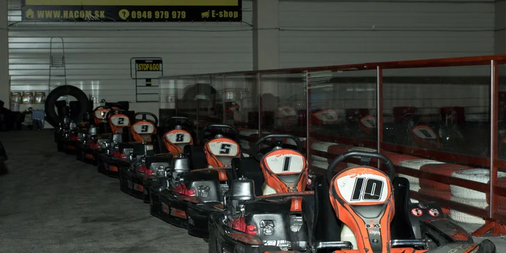 Nezabudnuteľná jazda na motokáre s výkonom 9 HP