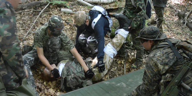 Armádny airsoftový akčný tábor pre deti a mládež na 7 dní