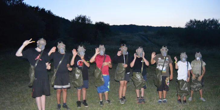 Airsoftový akčný tábor pre deti a mládež na 7 dní