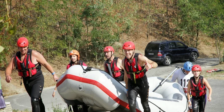 Adrenalín na DIVOKEJ VODE! Rafting, jazda na štvorkolke alebo vodnom skútri!