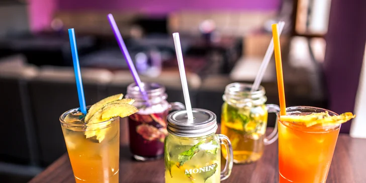Nealko ovocné drinky alebo pivné limonády v GARIBALDI'S