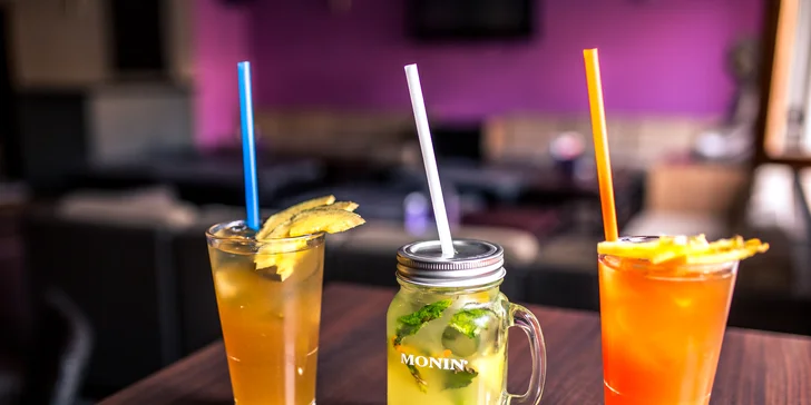 Nealko ovocné drinky alebo pivné limonády v GARIBALDI'S