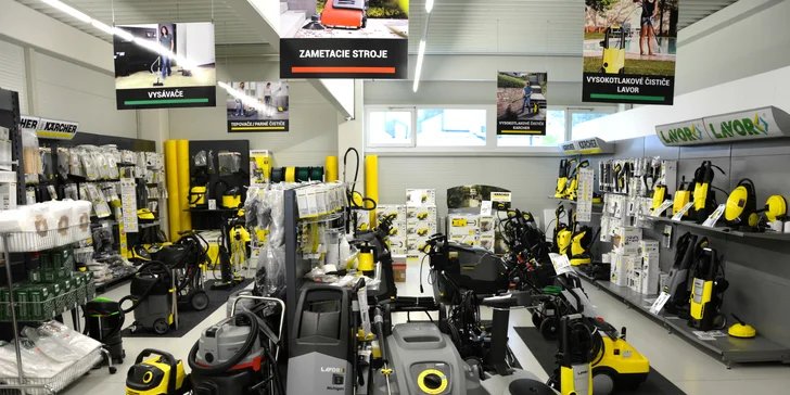 Prenájom čistiacej techniky KÄRCHER a OZONTECH