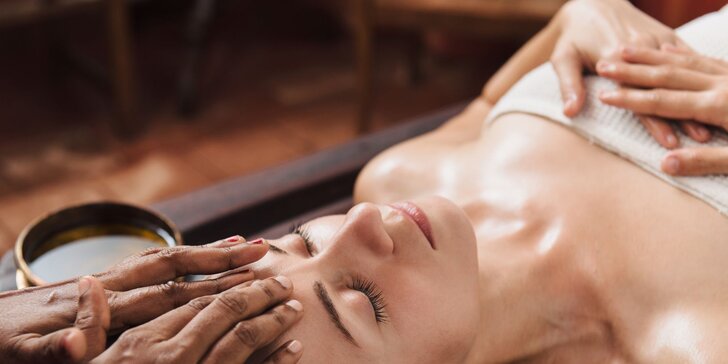 Ajurvédska kozmetická masáž či ošetrenie proti starnutiu